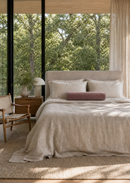 Velvet Bolster - Blush