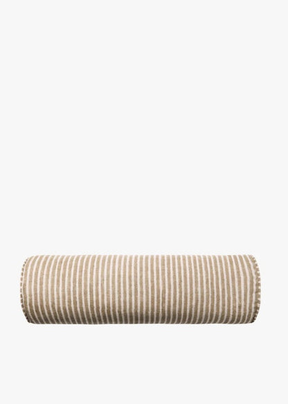 Linen Bolster Cushion | Mocha