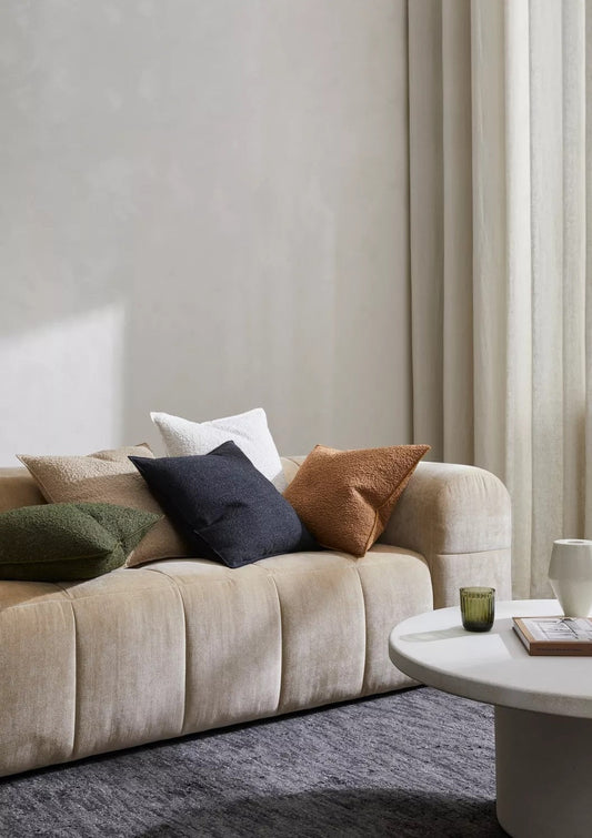 Boucle Cushion | Olive