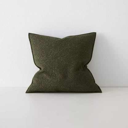 Boucle Cushion | Olive
