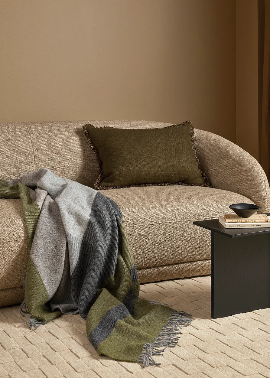 Brunswick Olive Throw