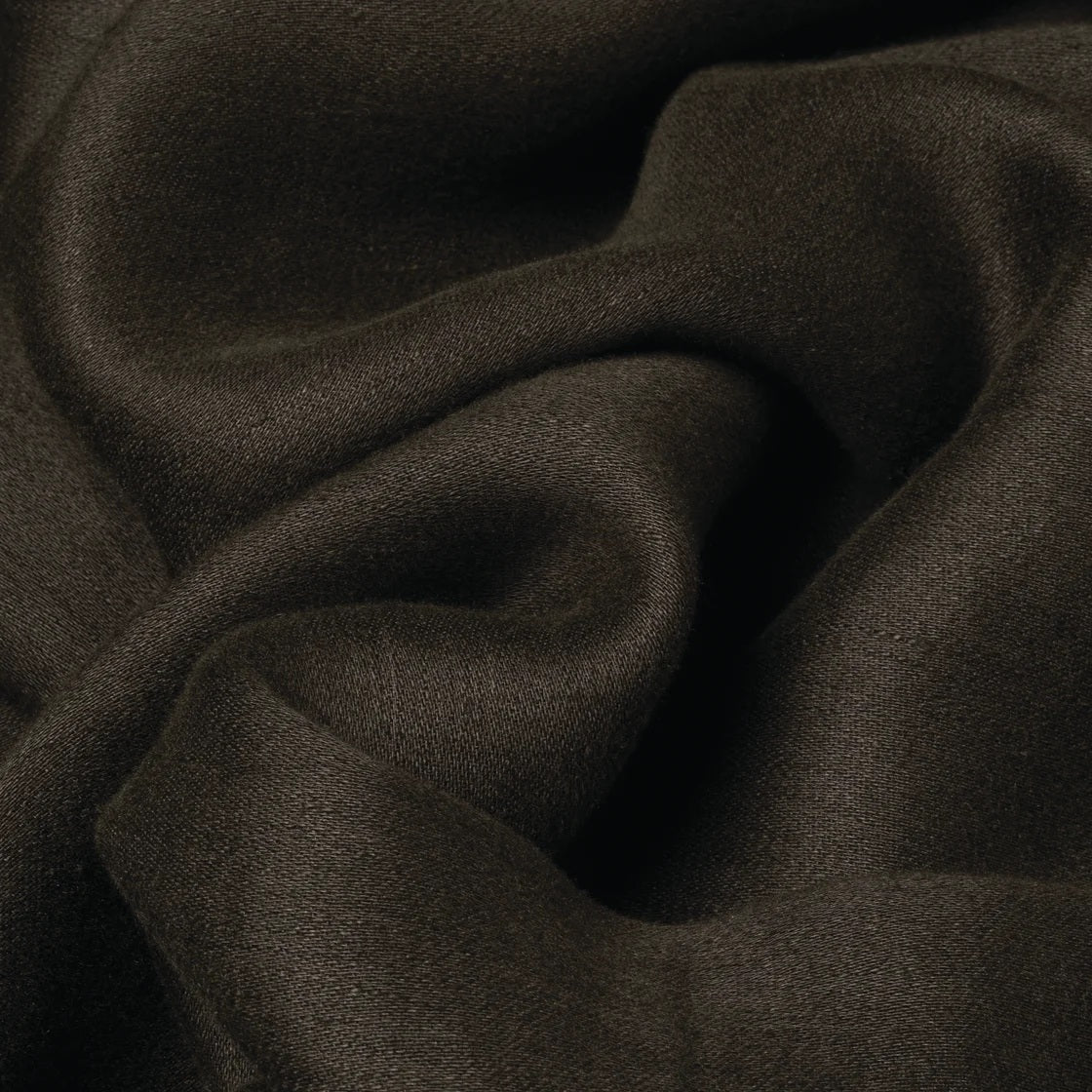 Linen Duvet Cover Set | Dark Chocolate | Made in NZ