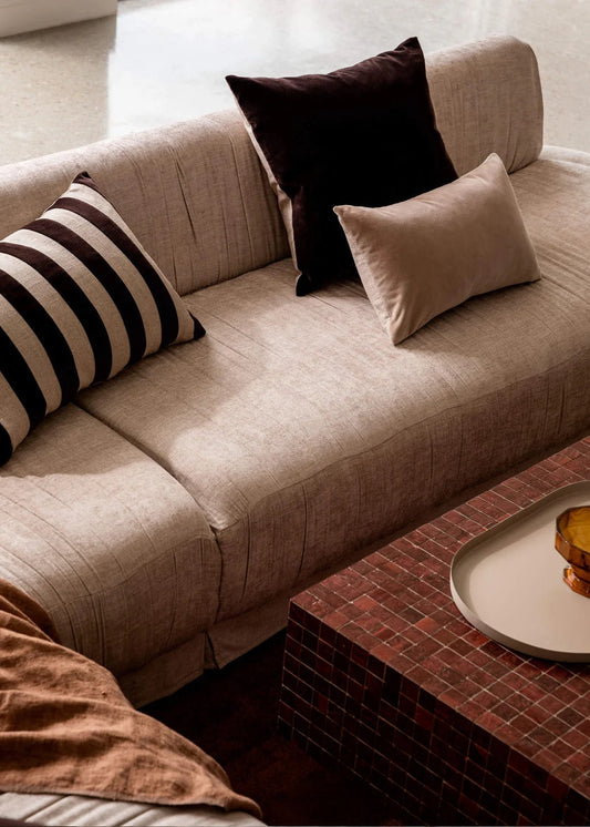 Etro Velvet Cushion | Chocolate
