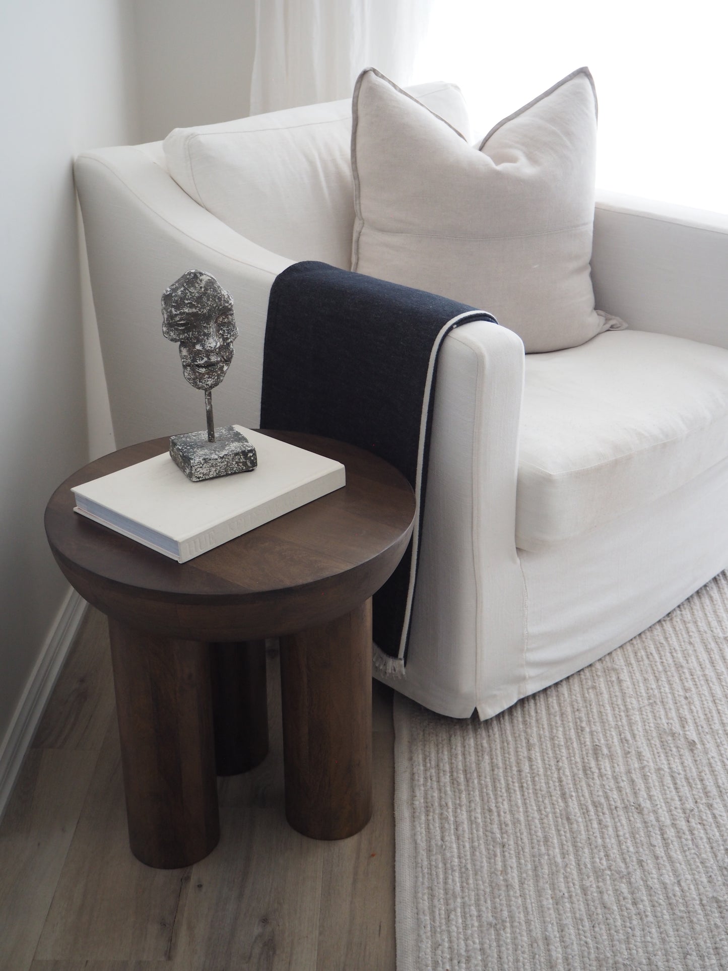 Wallnut Side Table