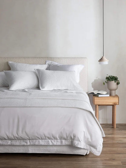 Aspen Pure Cotton Valance | White