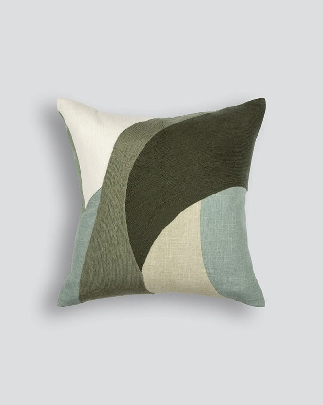 Ellis Olive Cushion