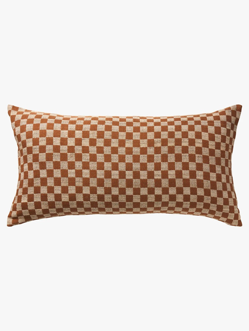Bronze Wool & Silk - Lumbar Cushion