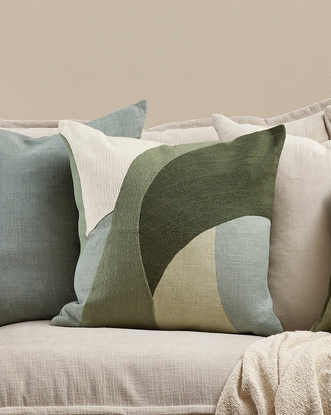 Ellis Olive Cushion