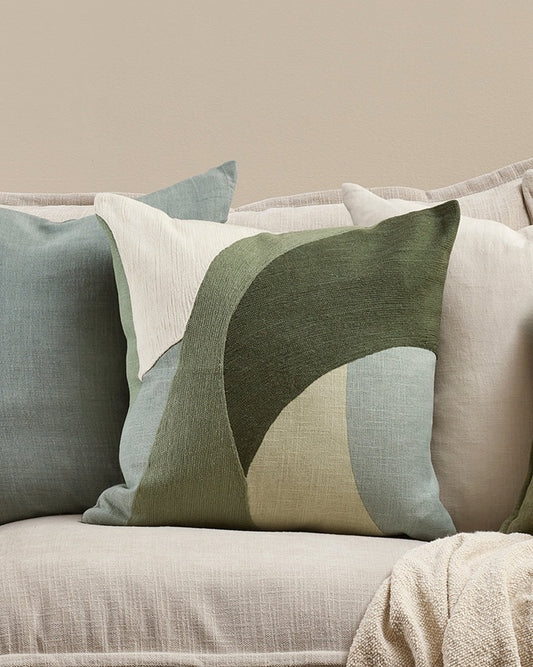 Ellis Olive Cushion