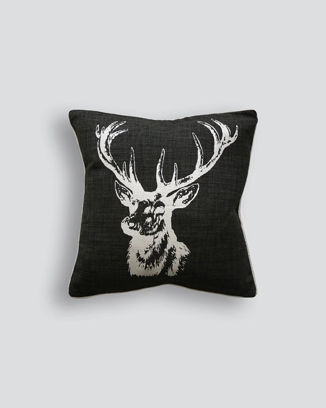 Buck Cushion in Silver
