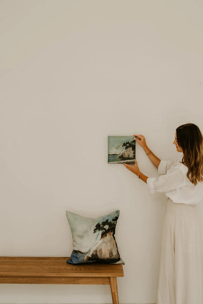 Cove Linen Cushion - 50cm x 50cm