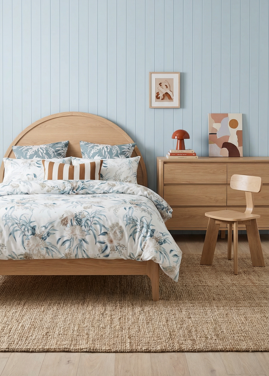 Nella Duvet Cover Set | Storm