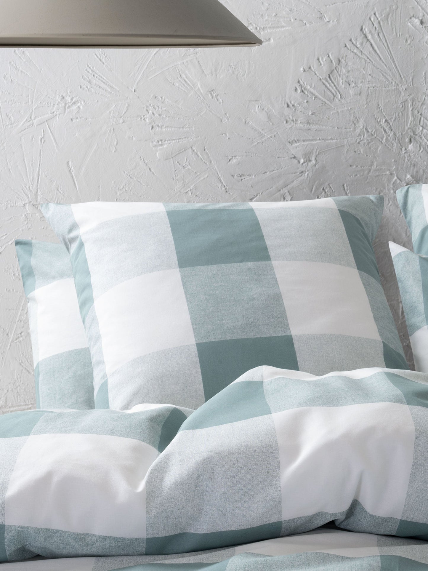Cotton Duvet Cover Set | Duck Egg