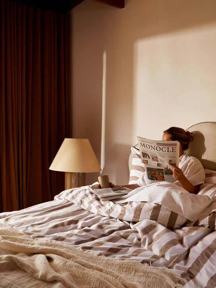 Café Striped Sheet Set