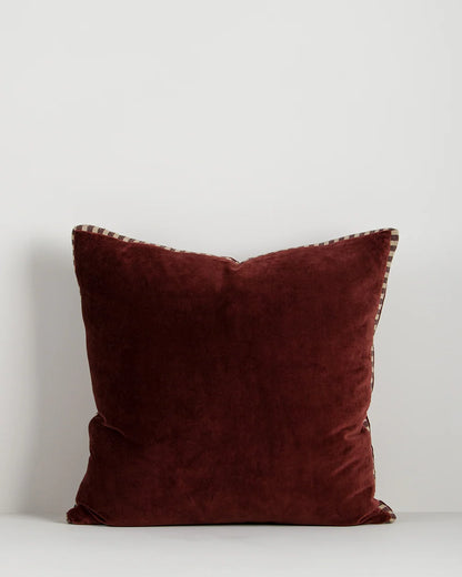 Edward Cushion in Oxblood