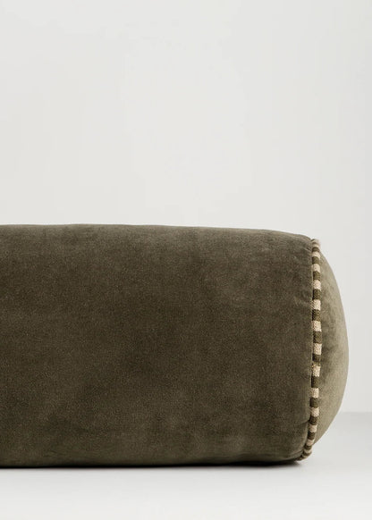Elliot Bolster Cushion in Thyme