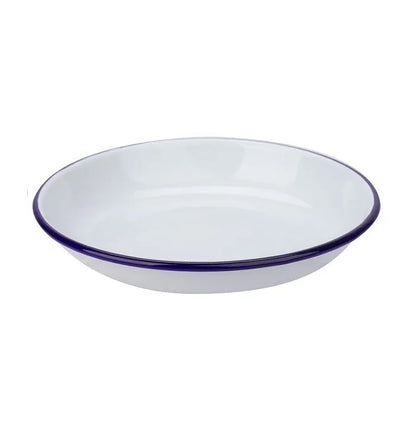 ENAMEL Shallow Dish - 24cm