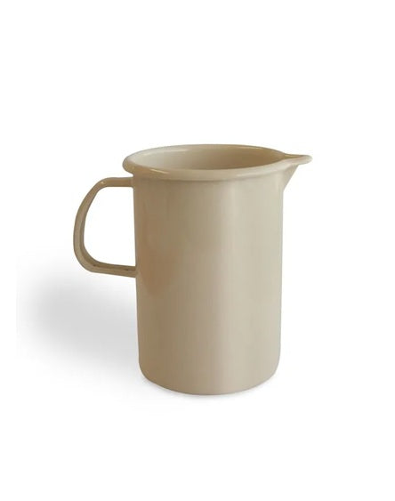 ENAMEL Jug - Almond