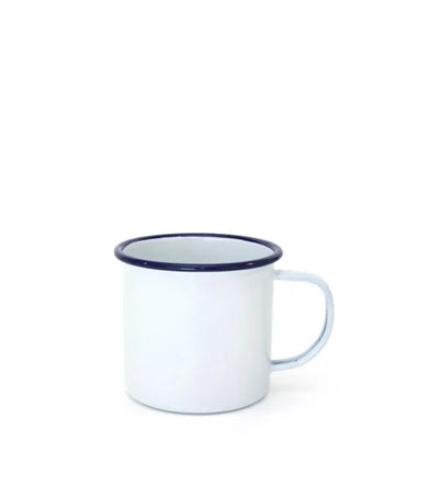 Enamel Mug - Blue Rim