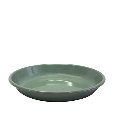 ENAMEL Pasta Plate in Taragon - 24cm