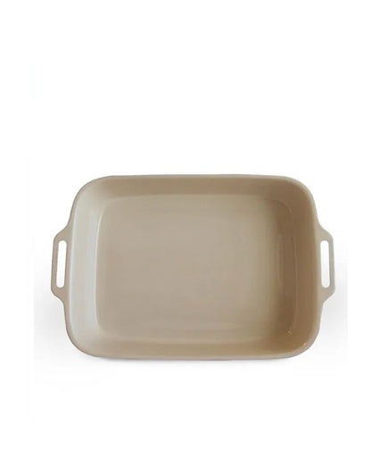 ENAMEL LASAGNE PAN Almond - 33cm