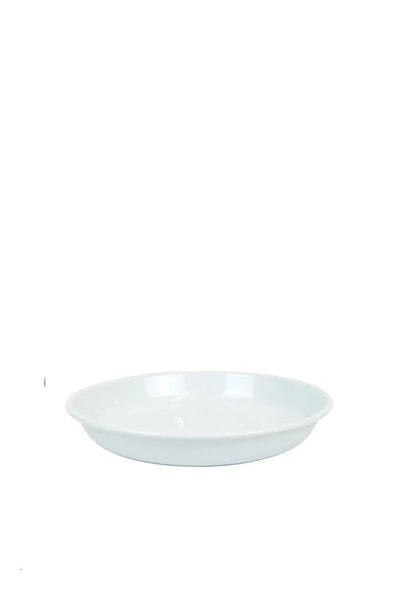 ENAMEL Shallow Bowl -24cm