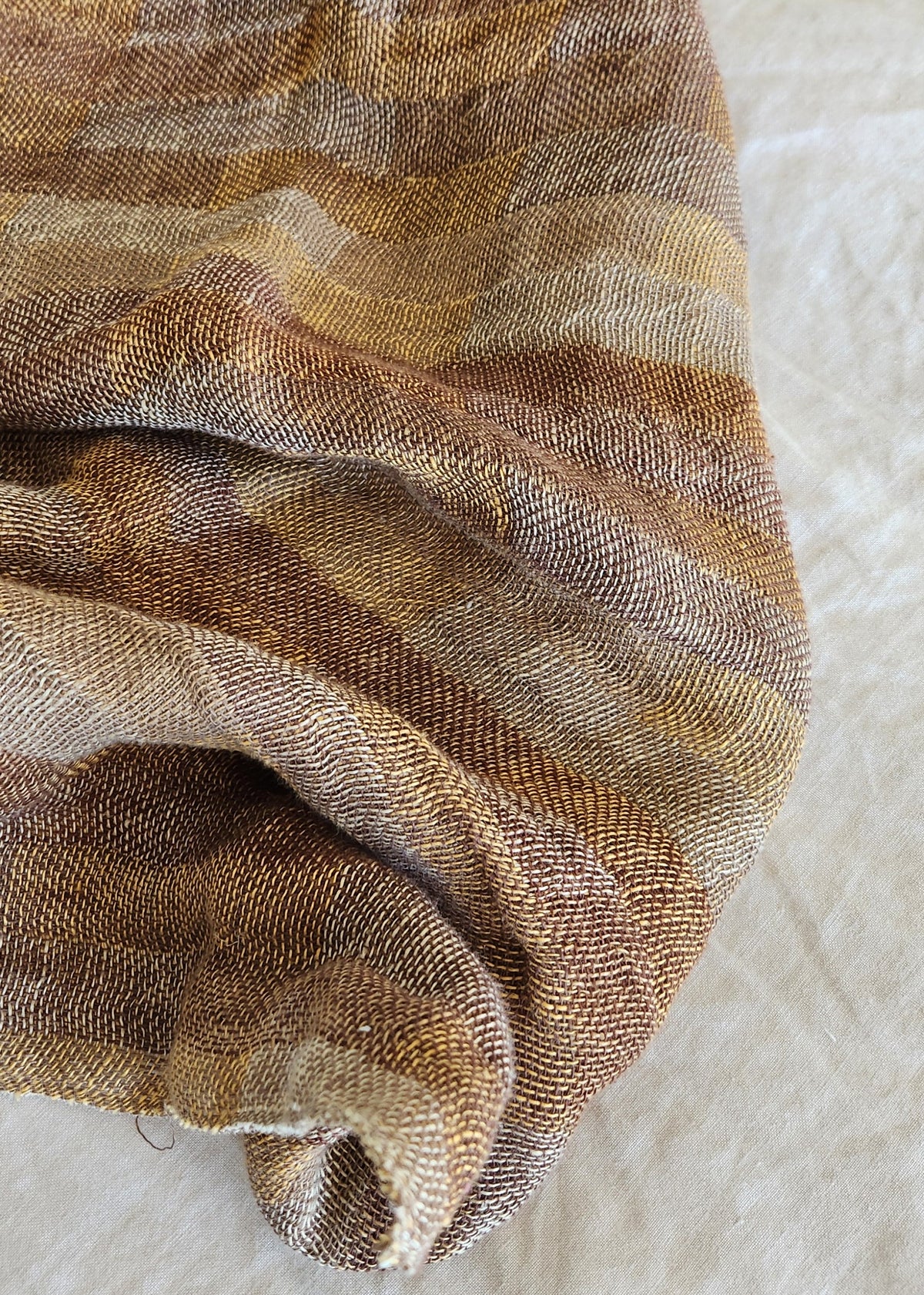 Marés Bedcover in Bronze