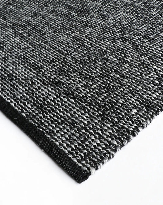 Freya Floor Rug - Black & White