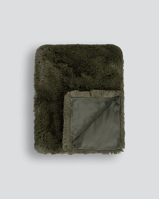 Pelage Throw - Olive