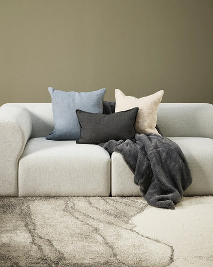 Luxe Throw - Slate