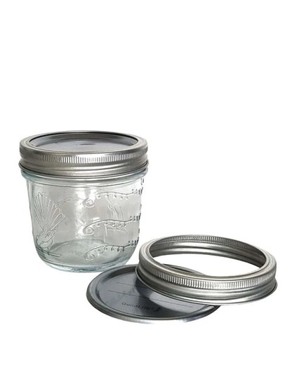 Glass Preserving Jar - 250ML ( 2 piece lid )