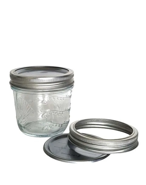 Glass Preserving Jar - 250ML ( 2 piece lid )