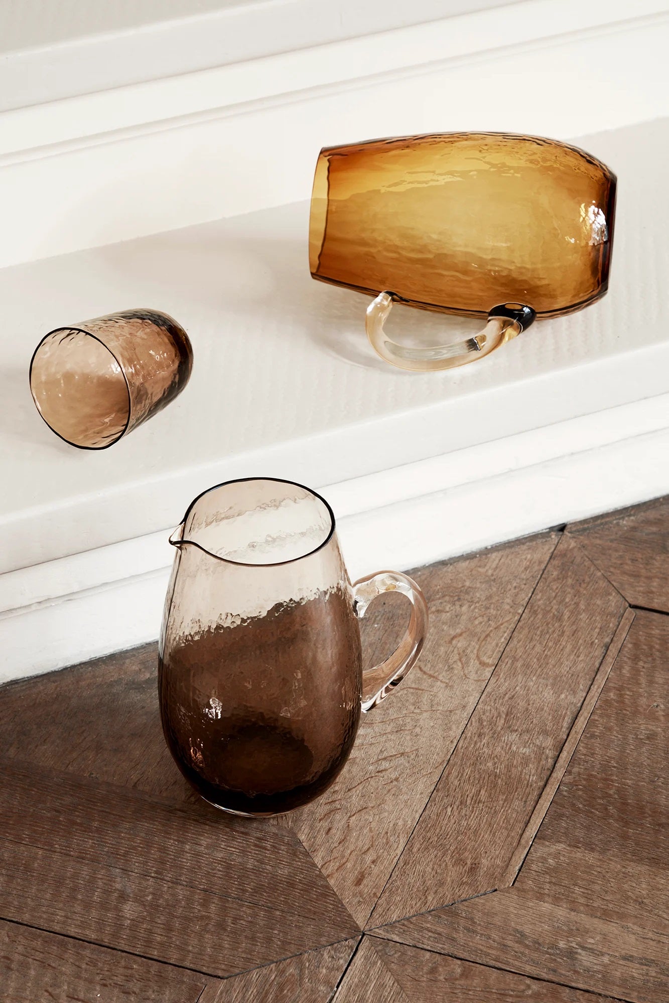 Hammered Tumbler Brown