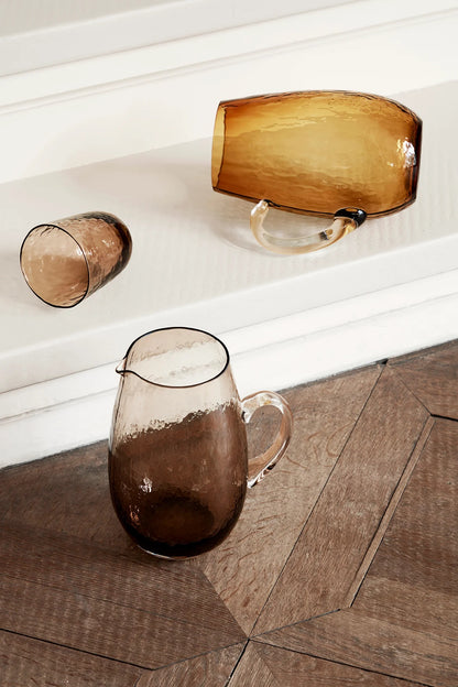 Hammered Tumbler Brown