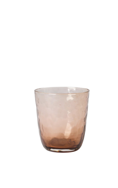 Hammered Tumbler Brown