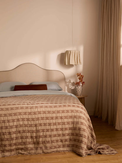 Colette Heavy Linen Bedcover