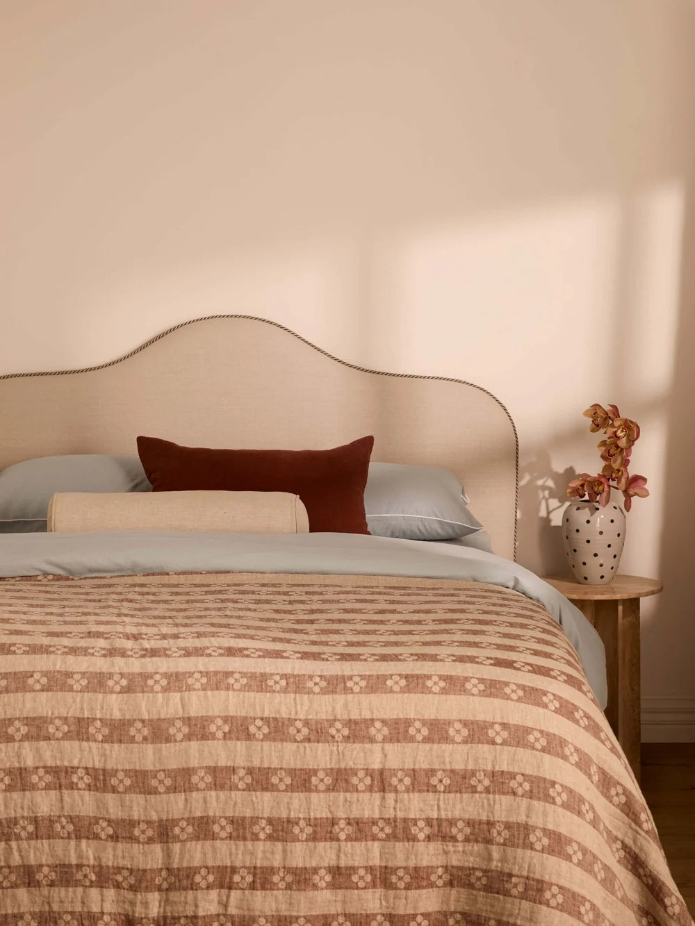 Colette Heavy Linen Bedcover