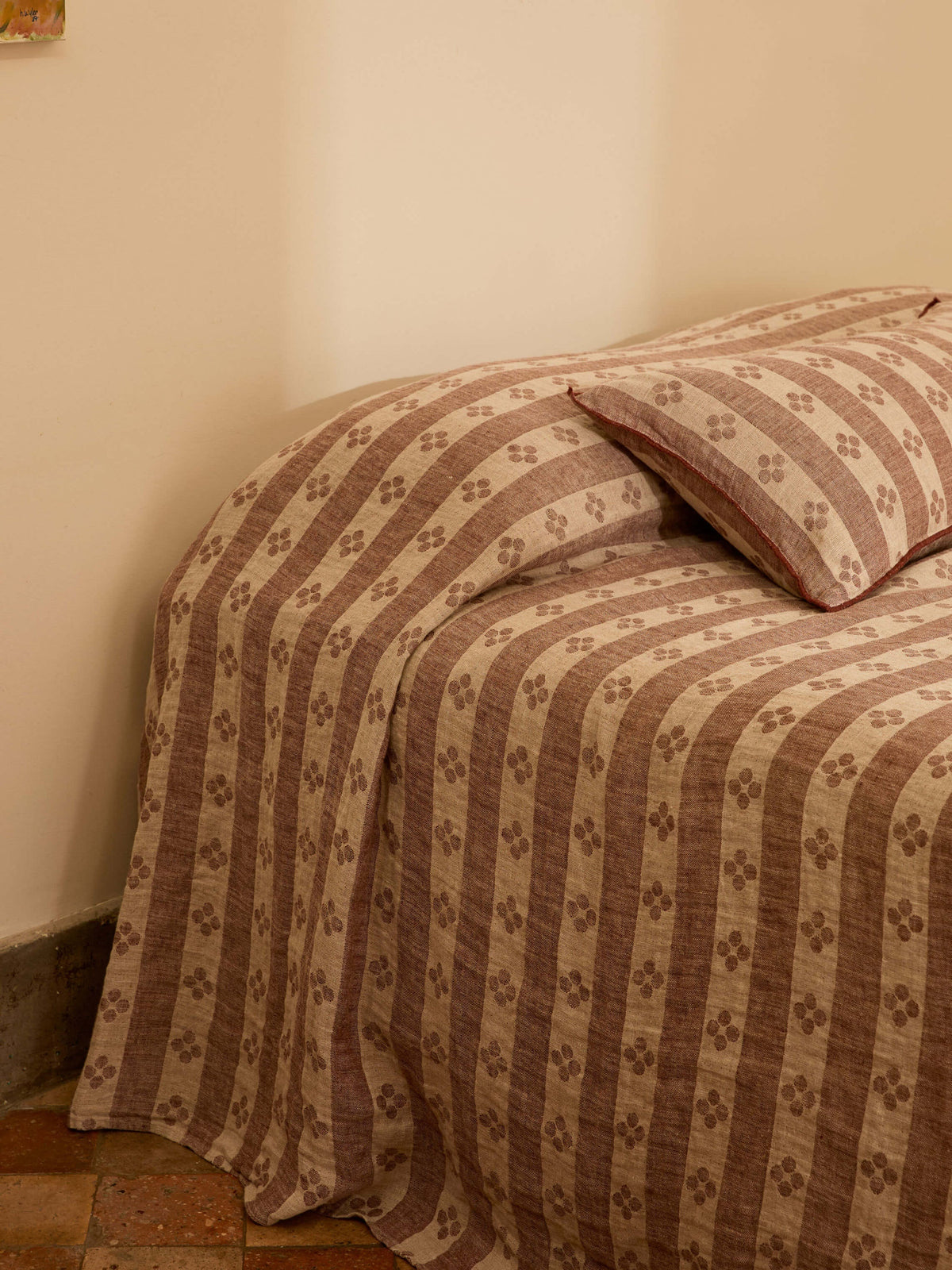 Colette Heavy Linen Bedcover