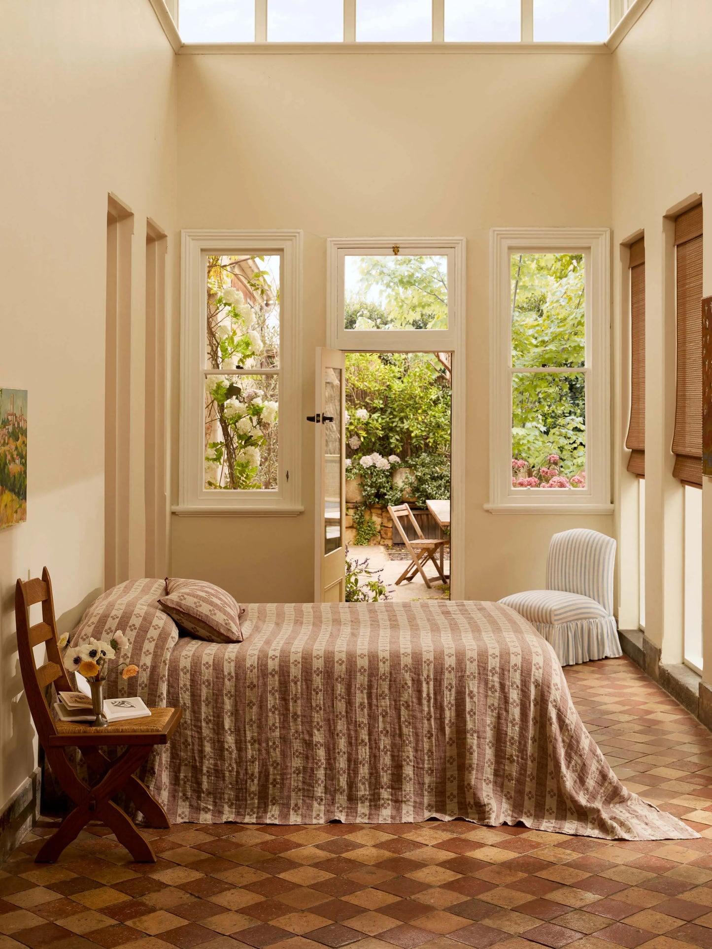 Colette Heavy Linen Bedcover