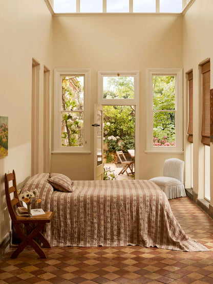 Colette Heavy Linen Bedcover