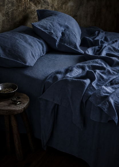 The Lumière Duvet Cover - Indigo