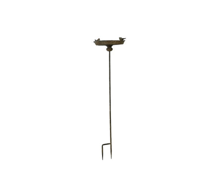 METAL BIRD FEEDER GARDEN STAKE