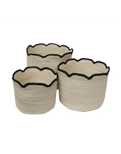 Jute Scallops Baskets