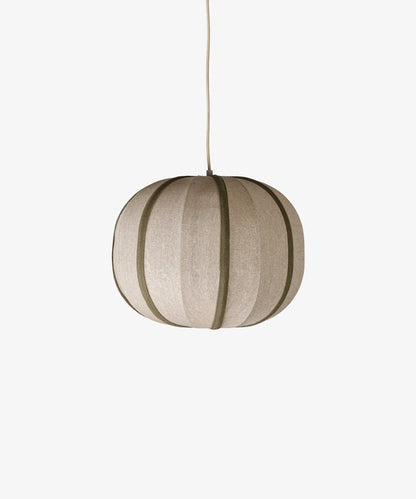 Sphere  Pendant - Olive & Natural