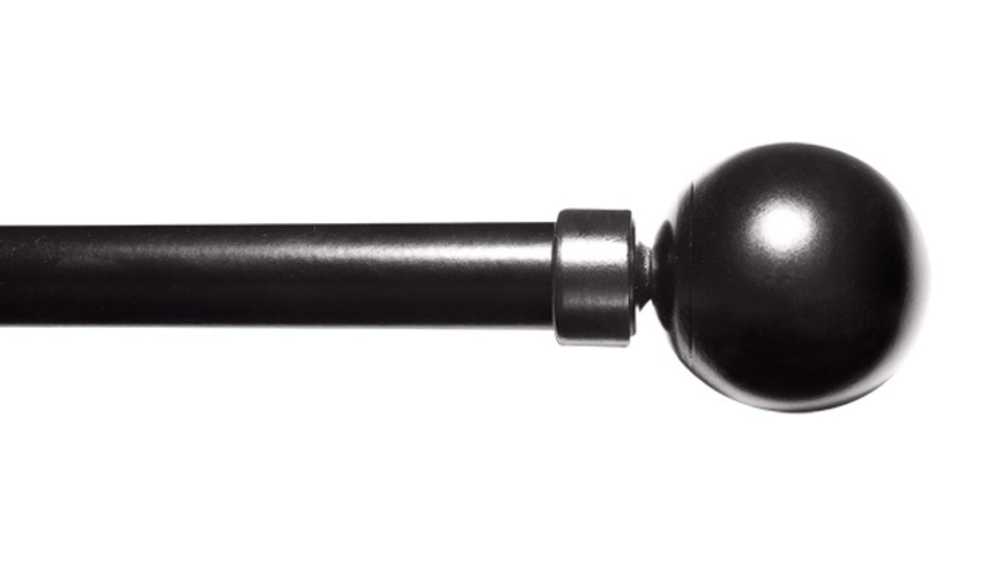 Black Curtain Rod