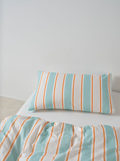 Childrens Duvet Cover | Blue Sailor Stripe