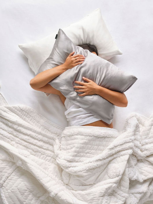 SILK Pillowcase  | Silver