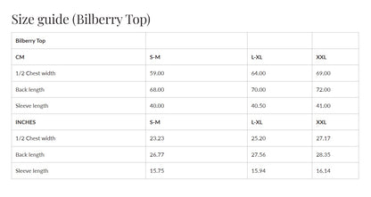 BILBERRY Linen Top - Allure