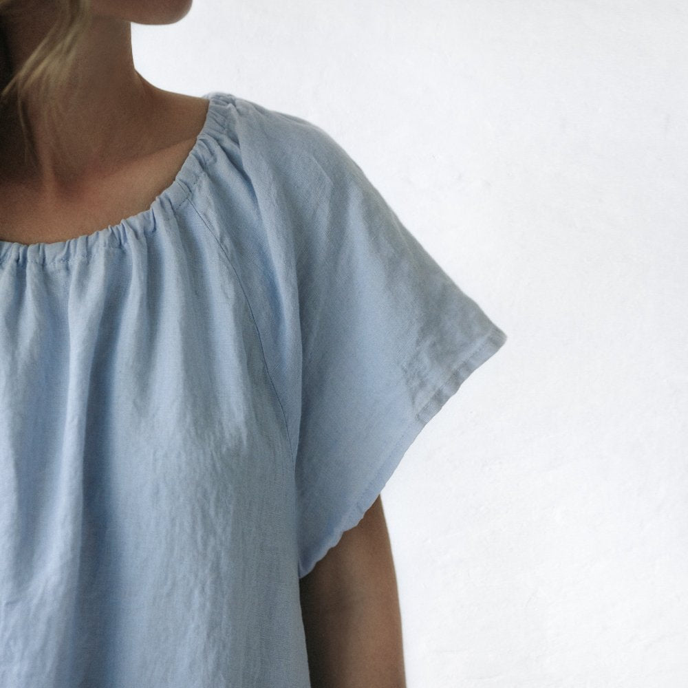 Breeze Linen Dress | Blue