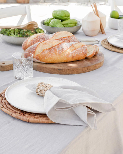 Linen Napkins Dove Grey